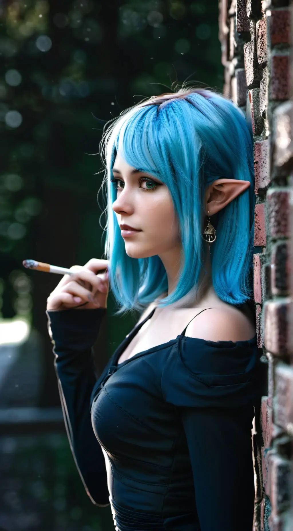 ai character: Sandy background