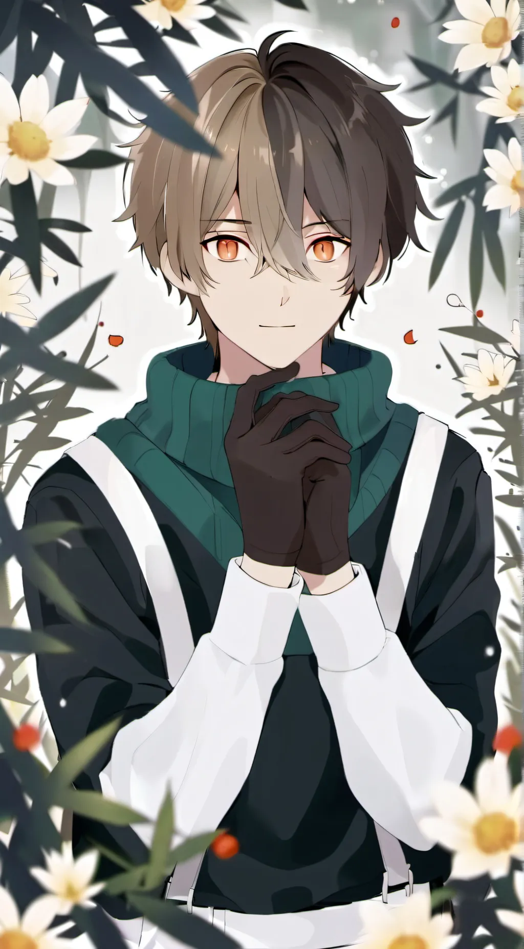 ai character: Even background