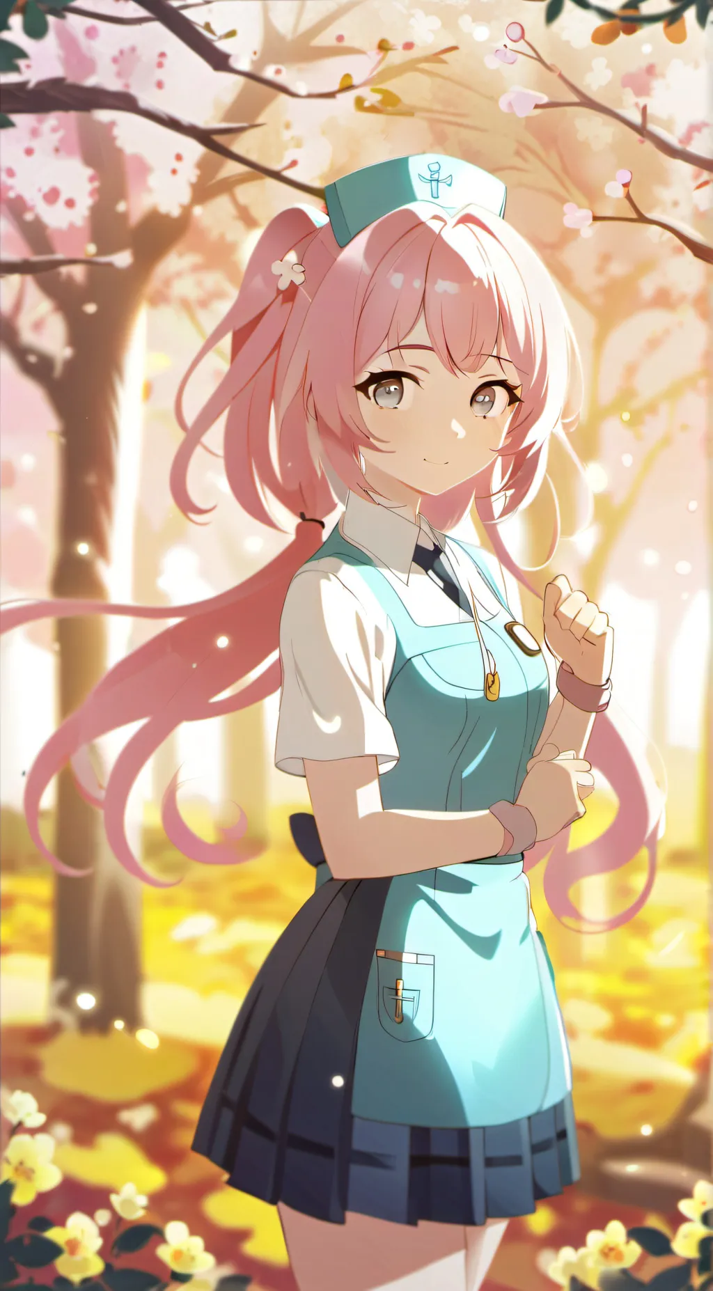 ai character: serina komi background