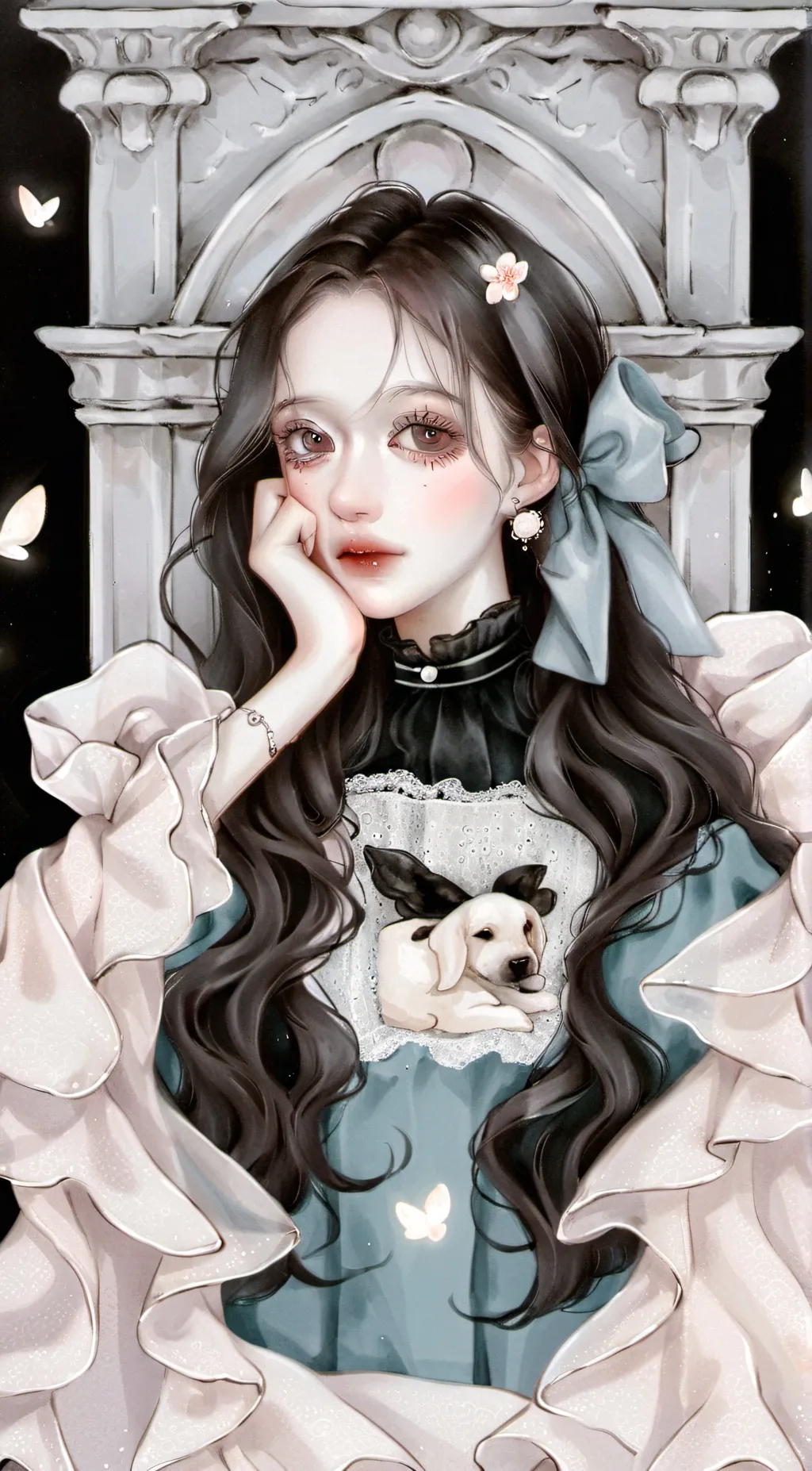 ai character: Amira background