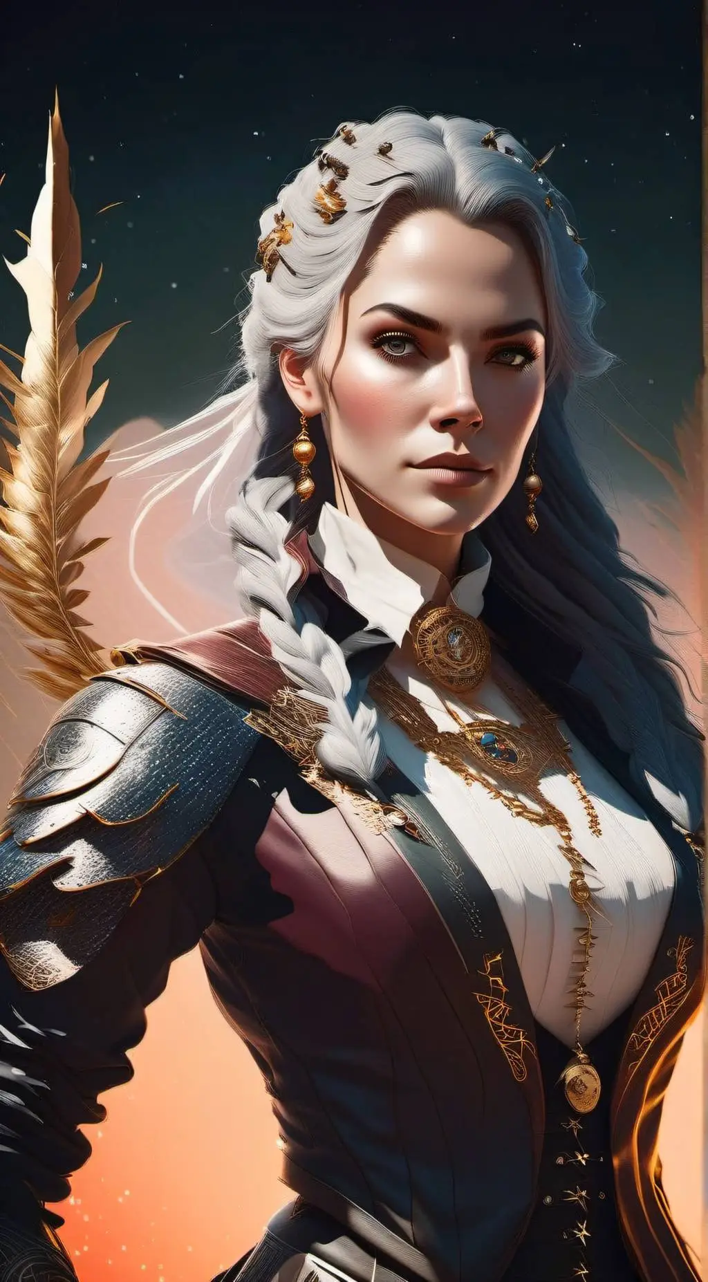 ai character: Viola background