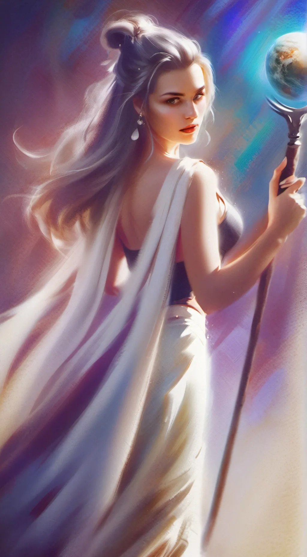 ai character: Glyptis background