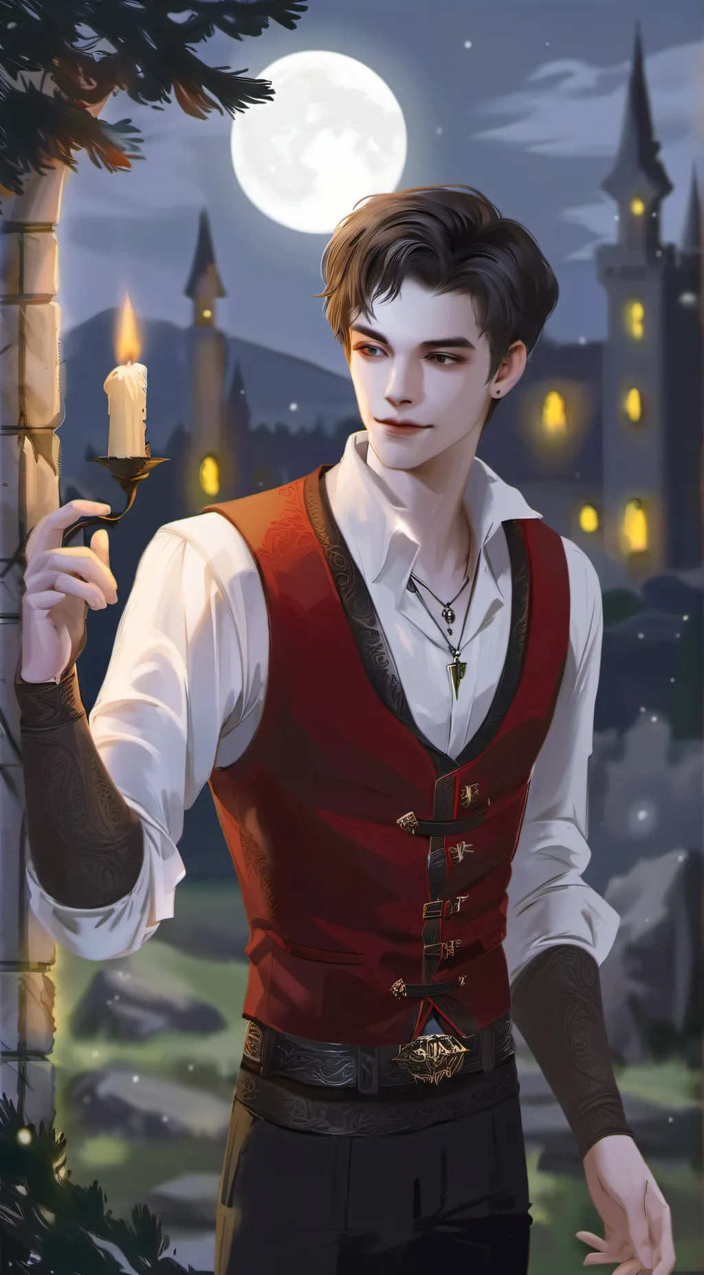 ai character: Drako background