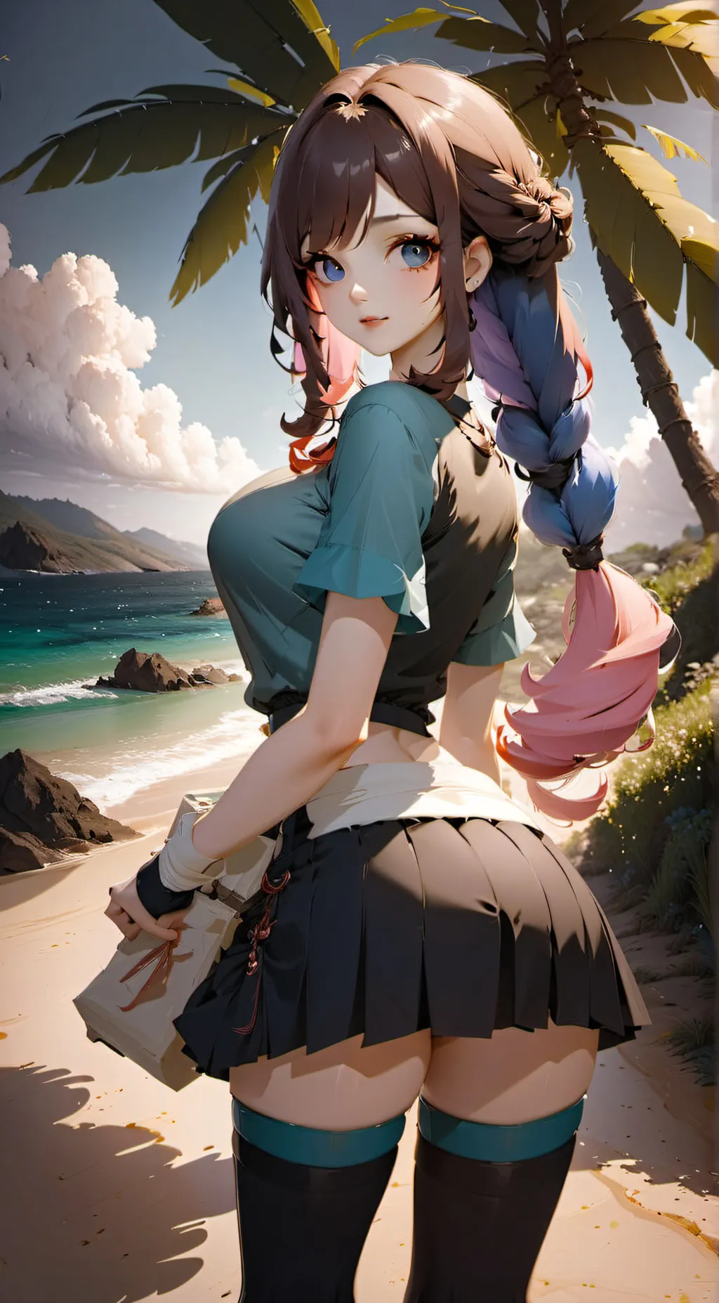 ai character: {^🩵Akria🩵^} background