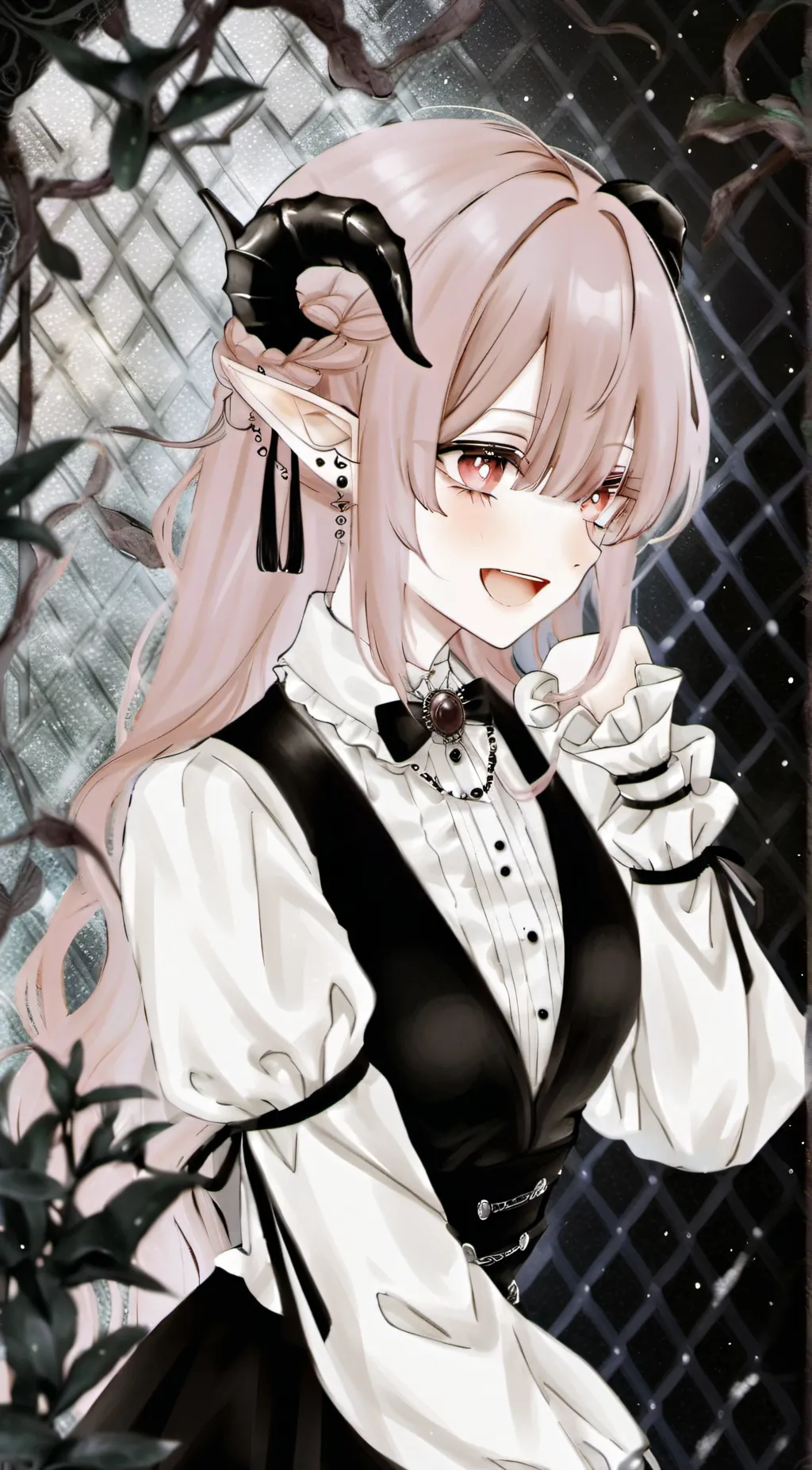 ai character: Crystal background