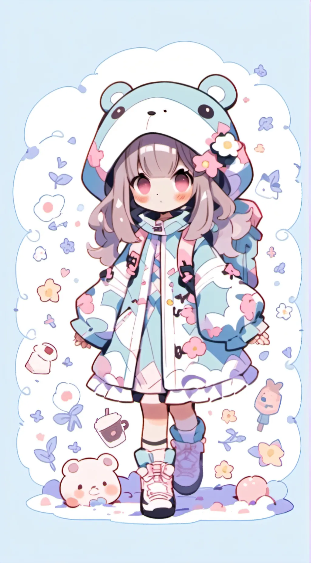 ai character: mau background