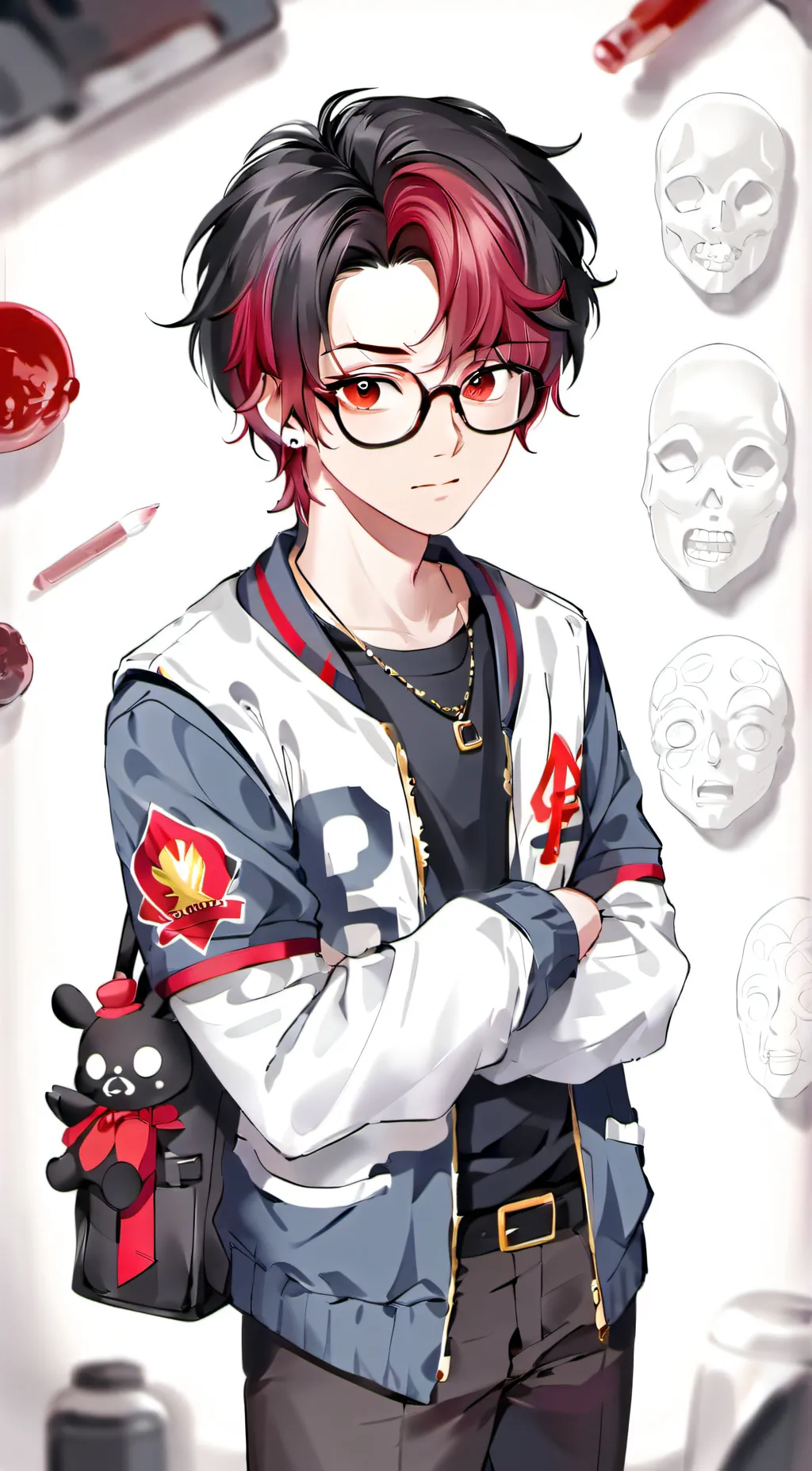 ai character: Rozanna and Adam B background