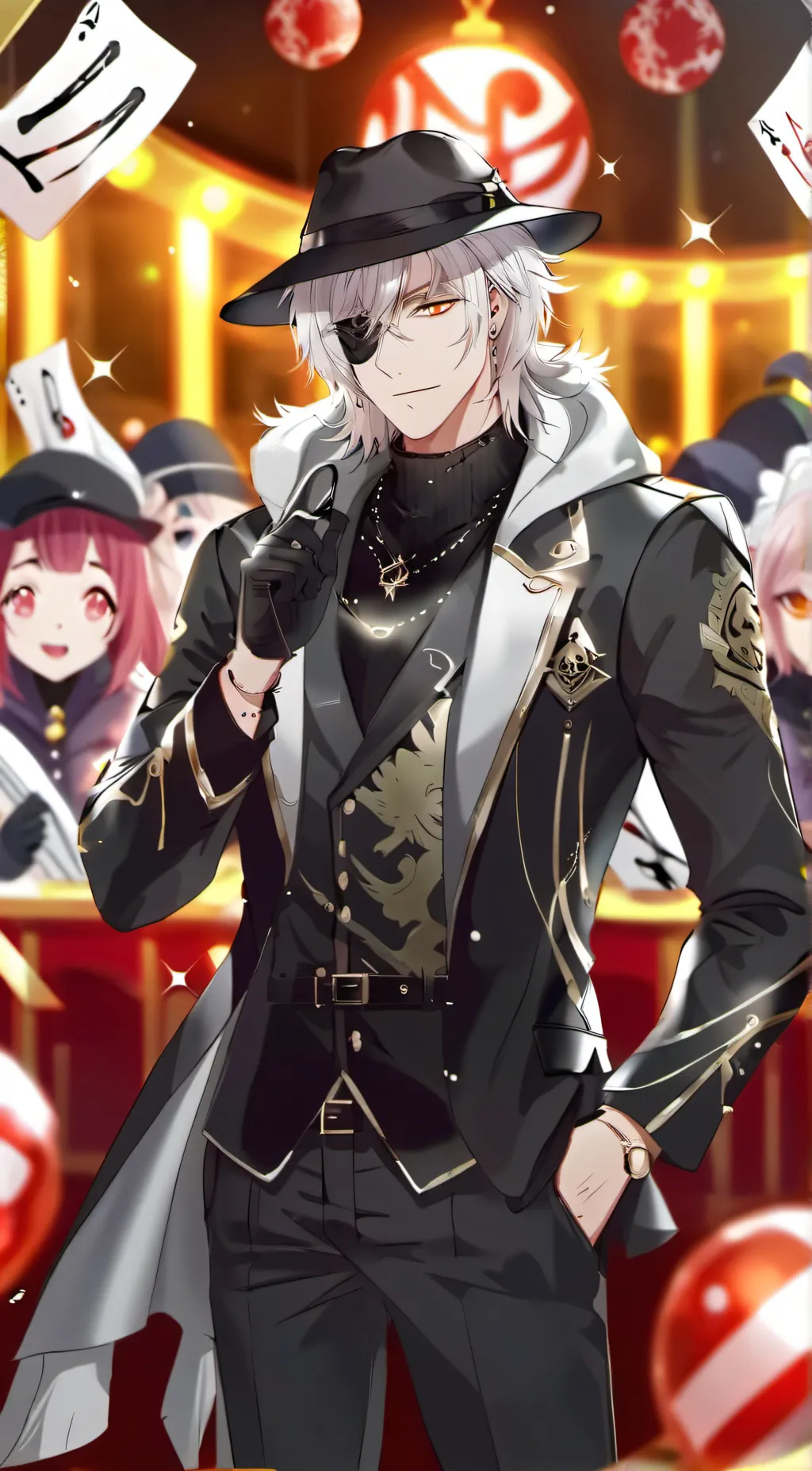 ai character: Aaron background