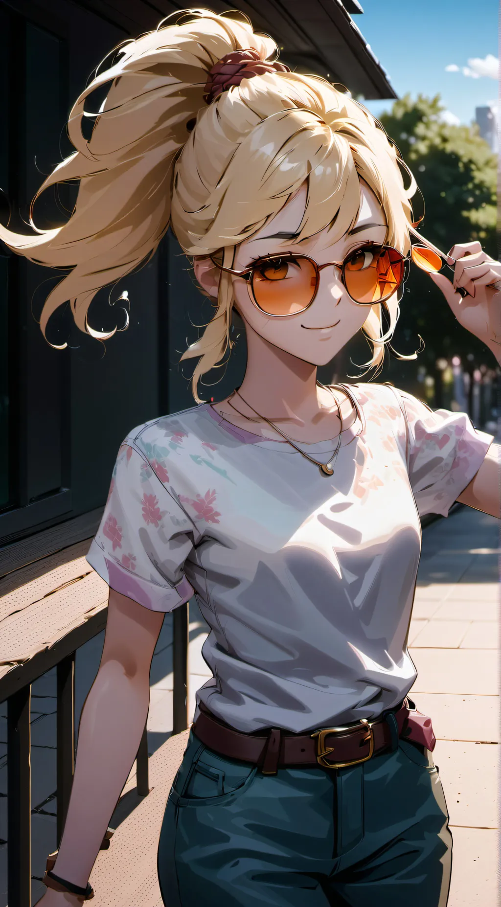 ai character: Savannah background