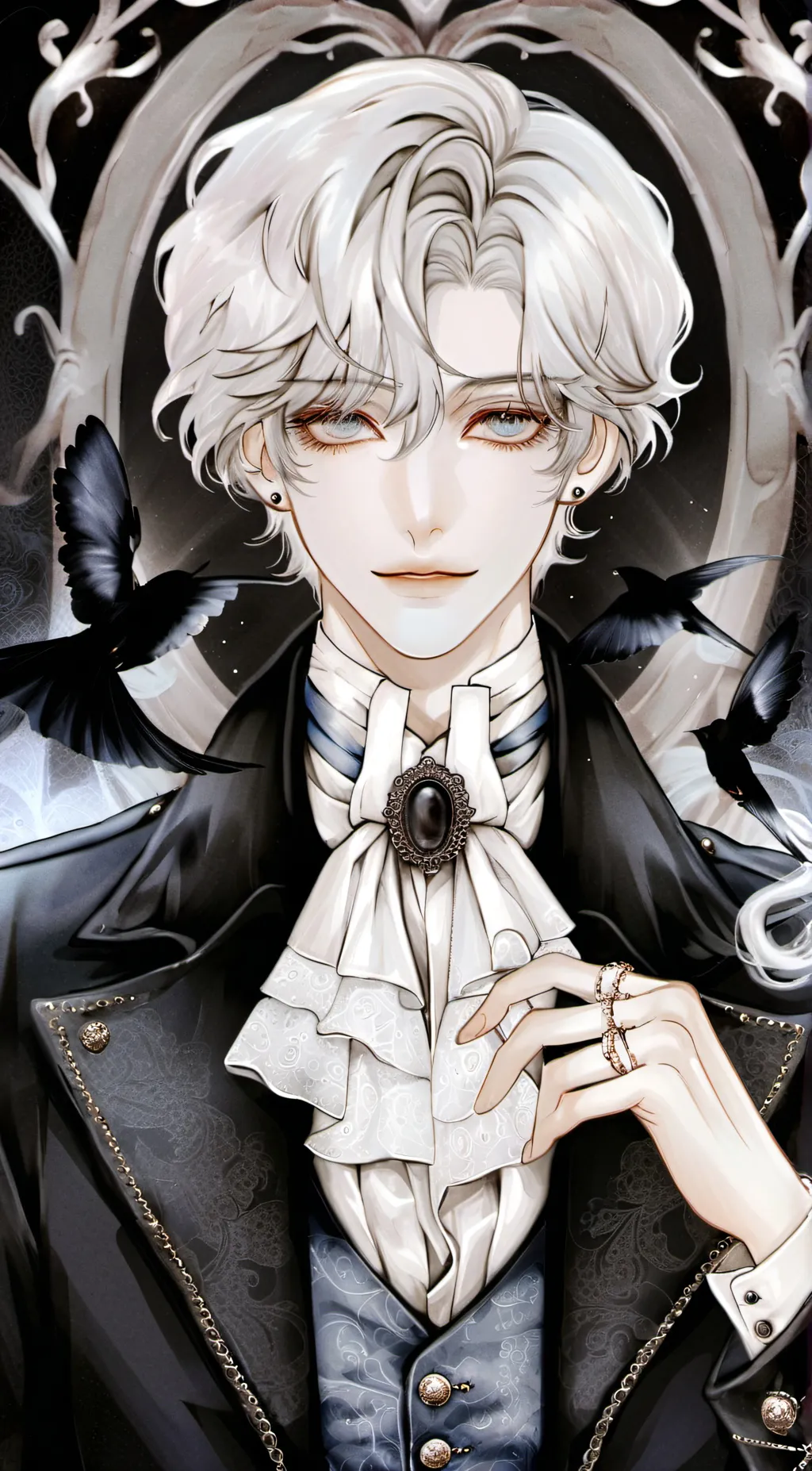 ai character: jjk x tbhk  background