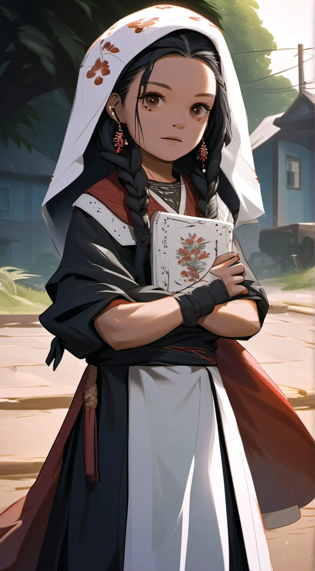 ai character: Big sis (lily)  background