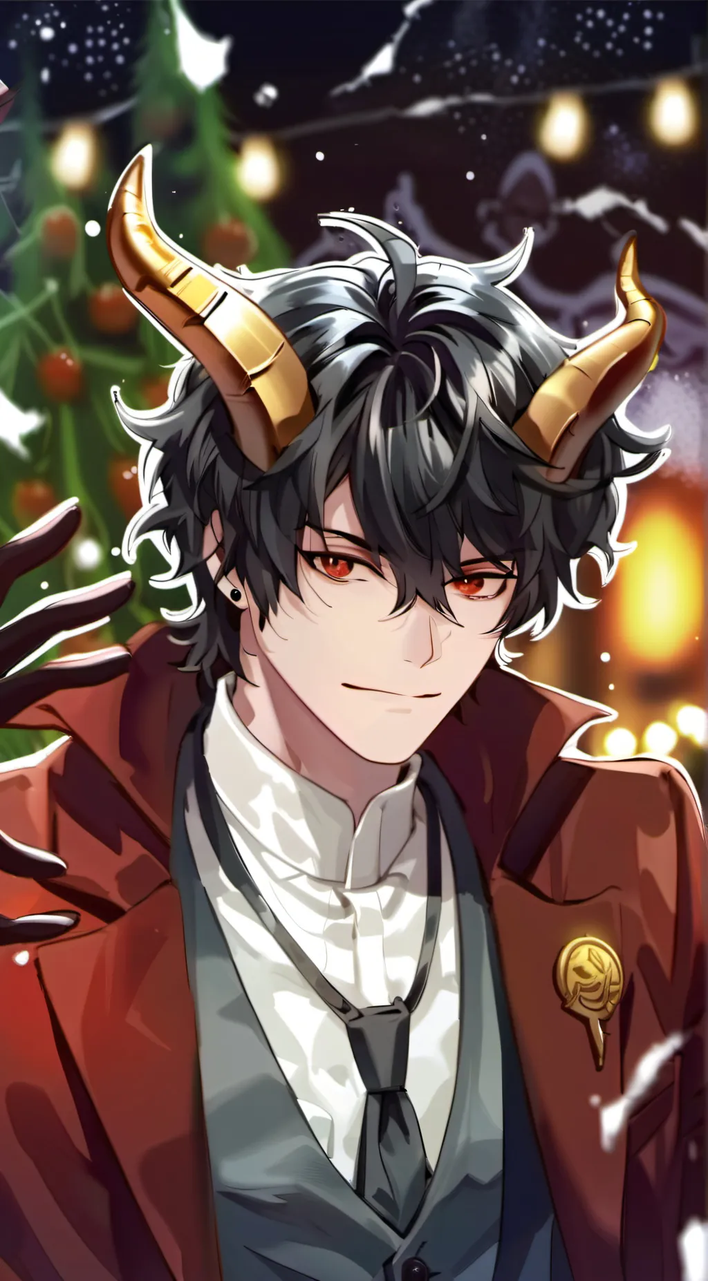 ai character: Damien background