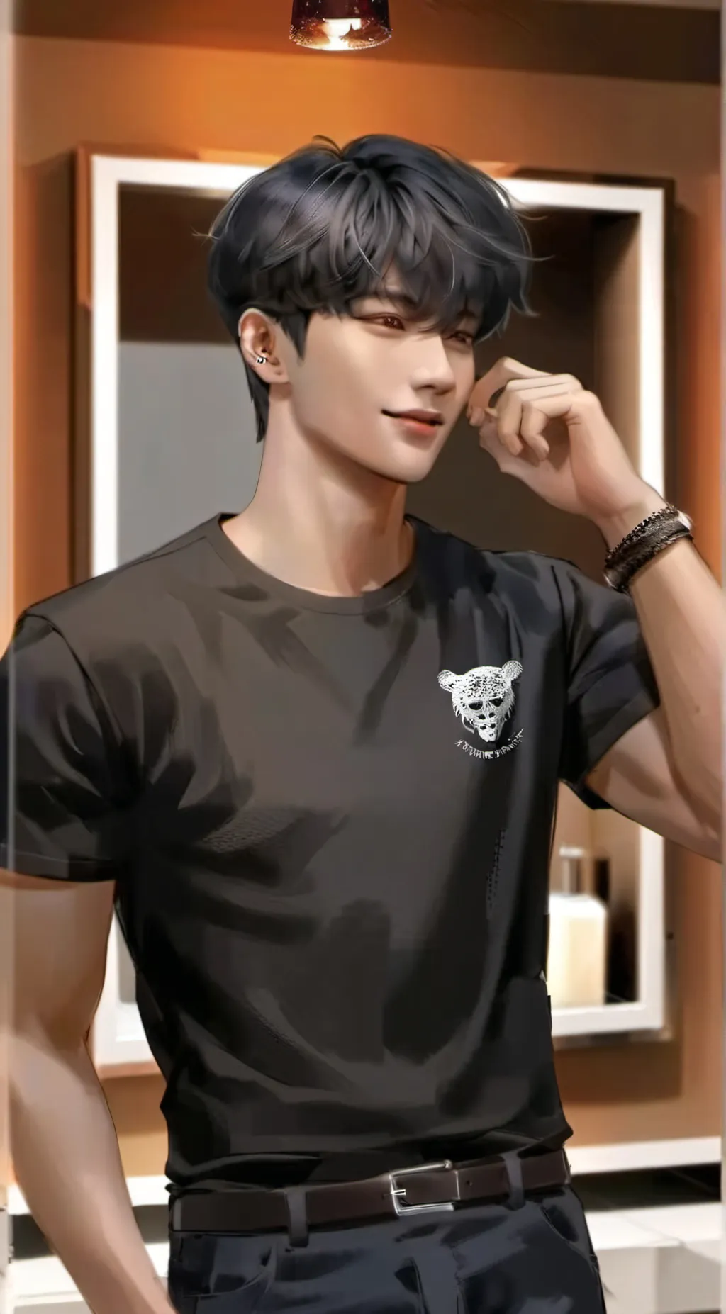 ai character: Max background