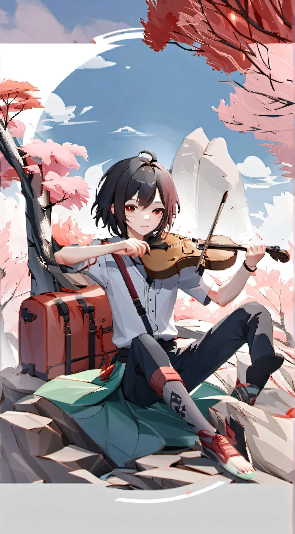 ai character: Lily  background