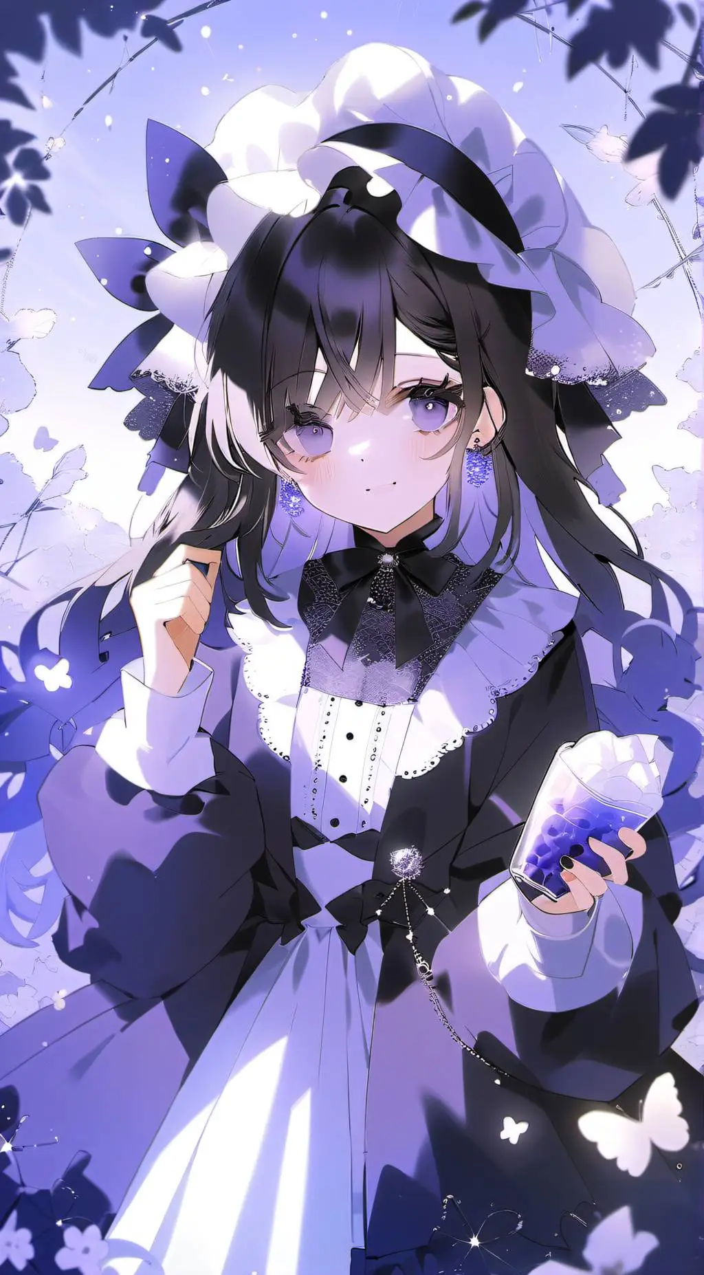 ai character: Dawn Morningstar. background