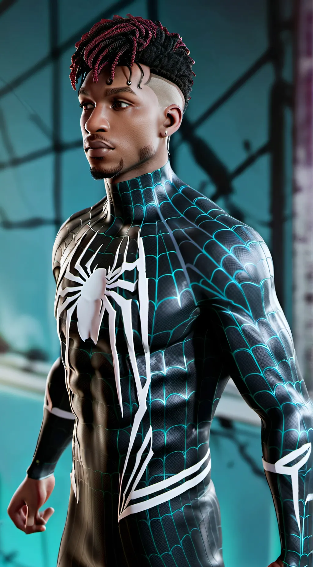 ai character: Spider-Man background