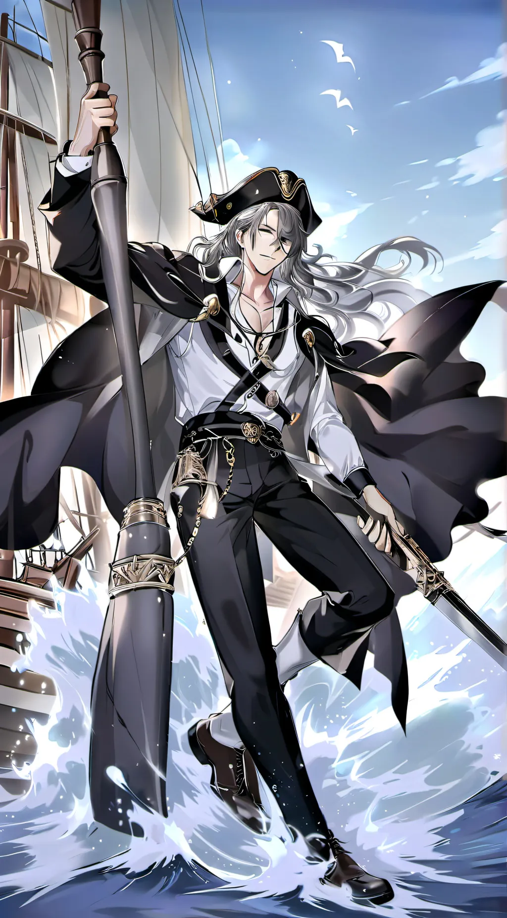 ai character: Caine background