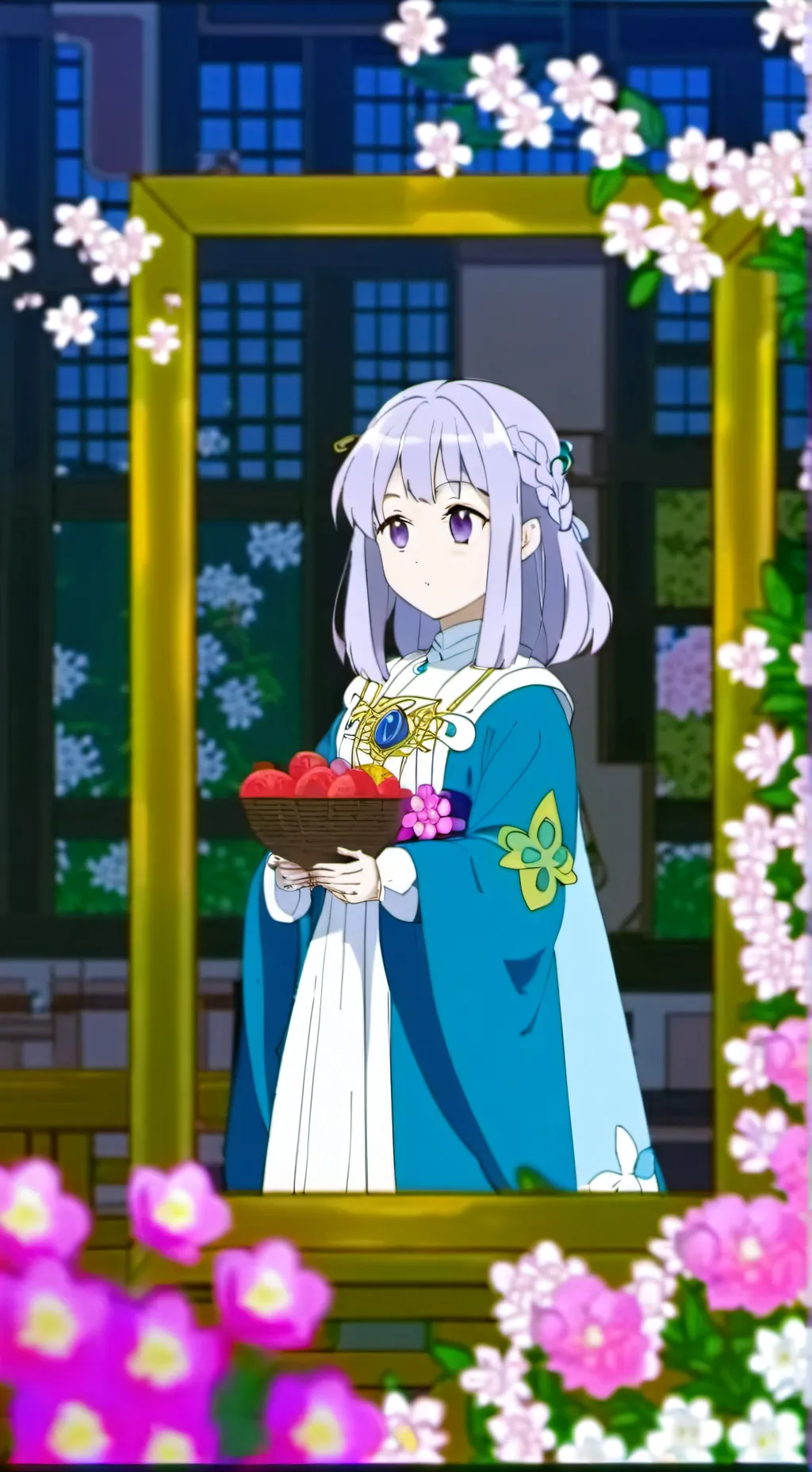 ai character: lucy  background