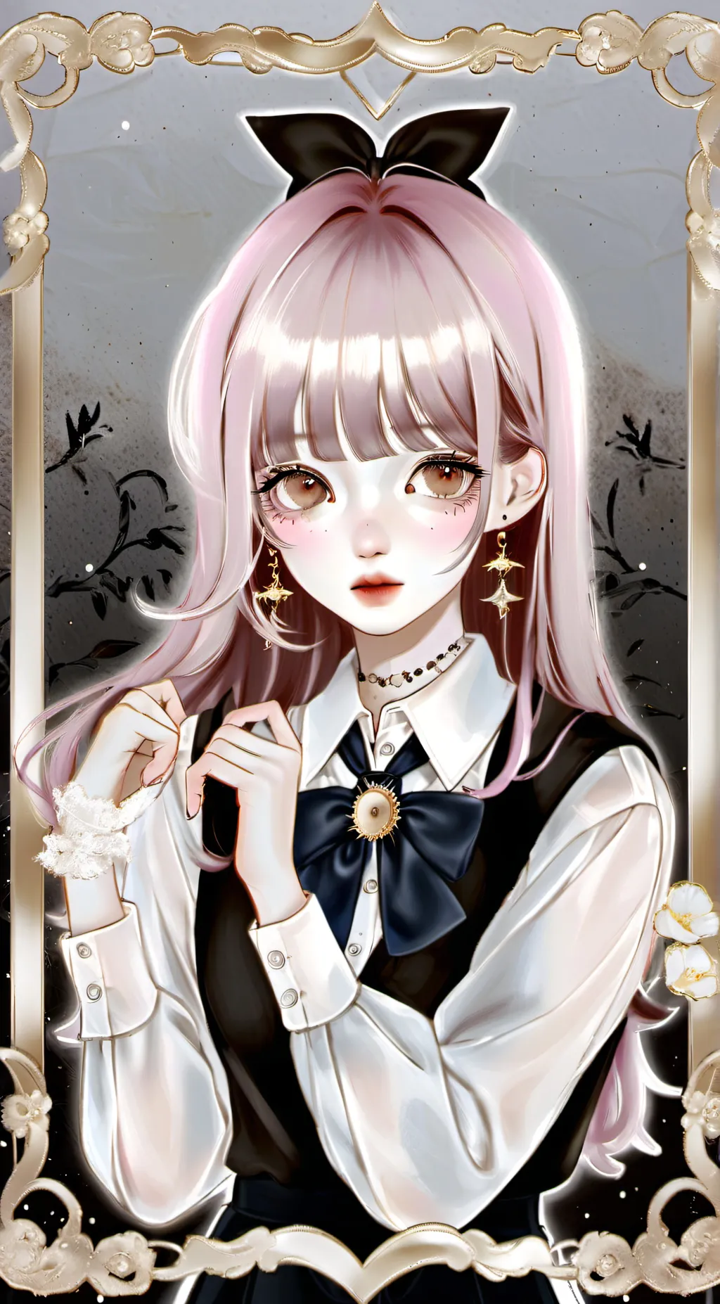 ai character: Hoshi  background