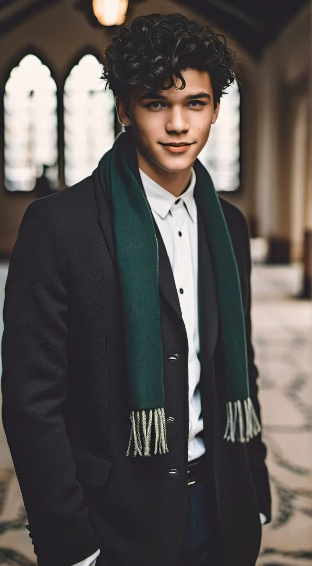 ai character: Mattheo riddle background