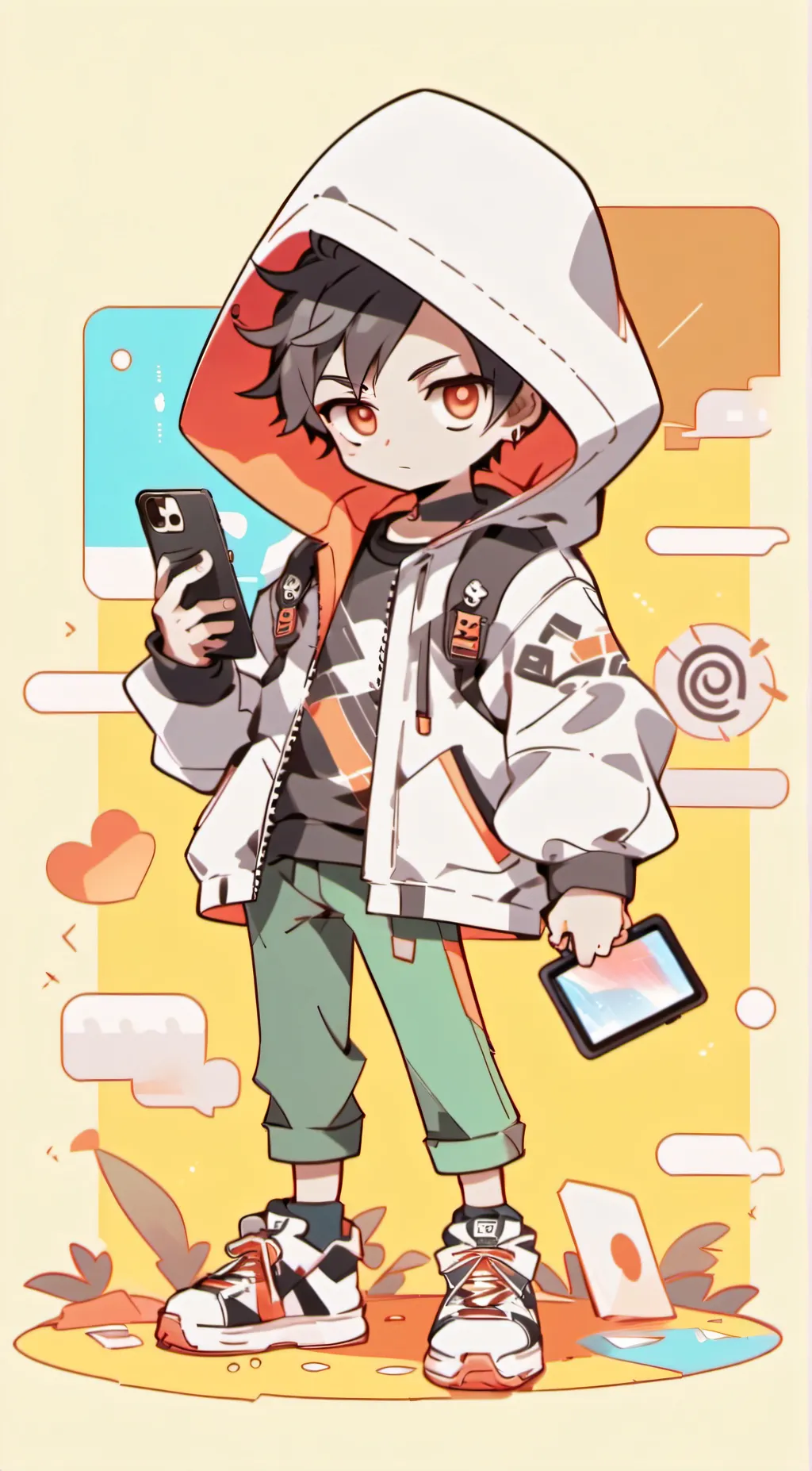 ai character: Clara Lillie  background