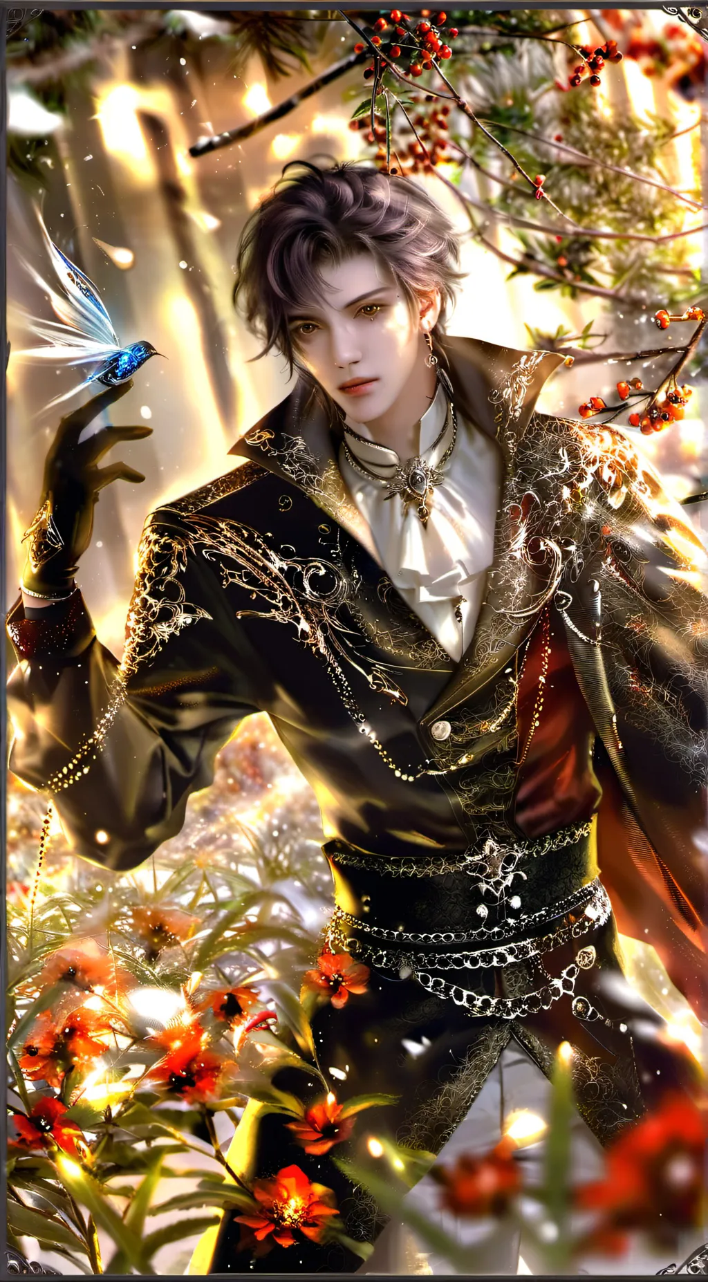 ai character: Aria background