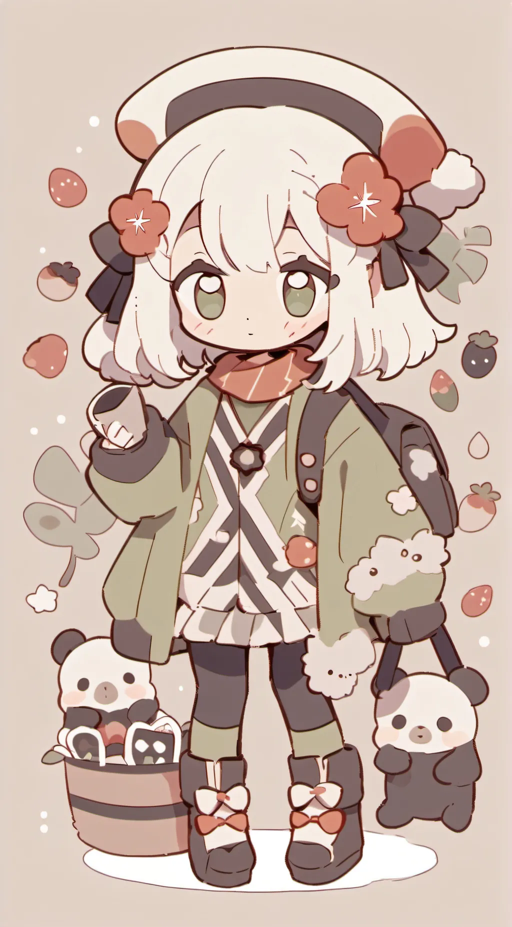 ai character: coca background