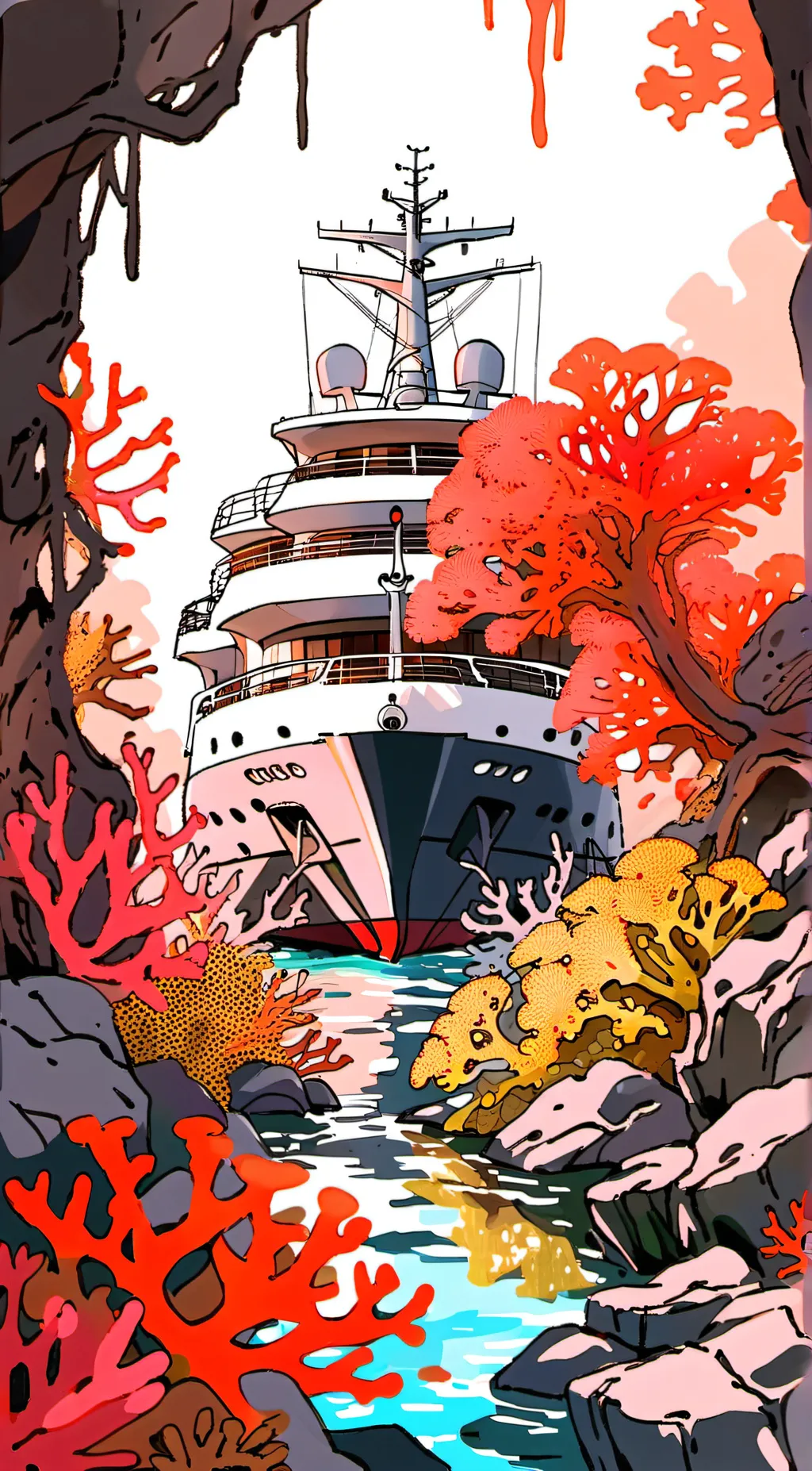 ai character: hazbinhotel cruise background