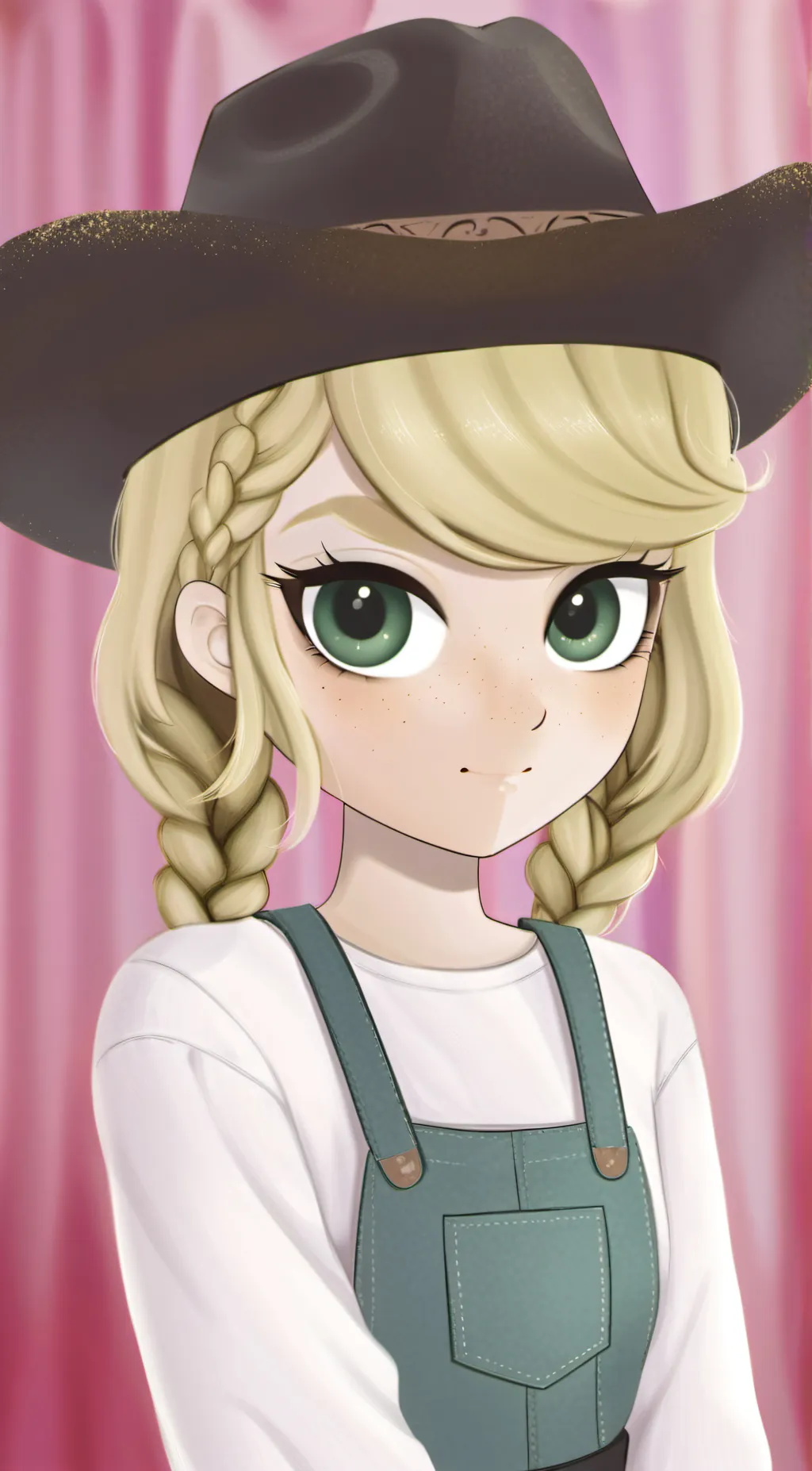 ai character: 🍎Applejack💚 background