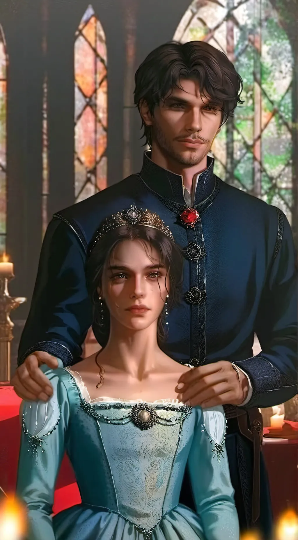 ai character: hope  background