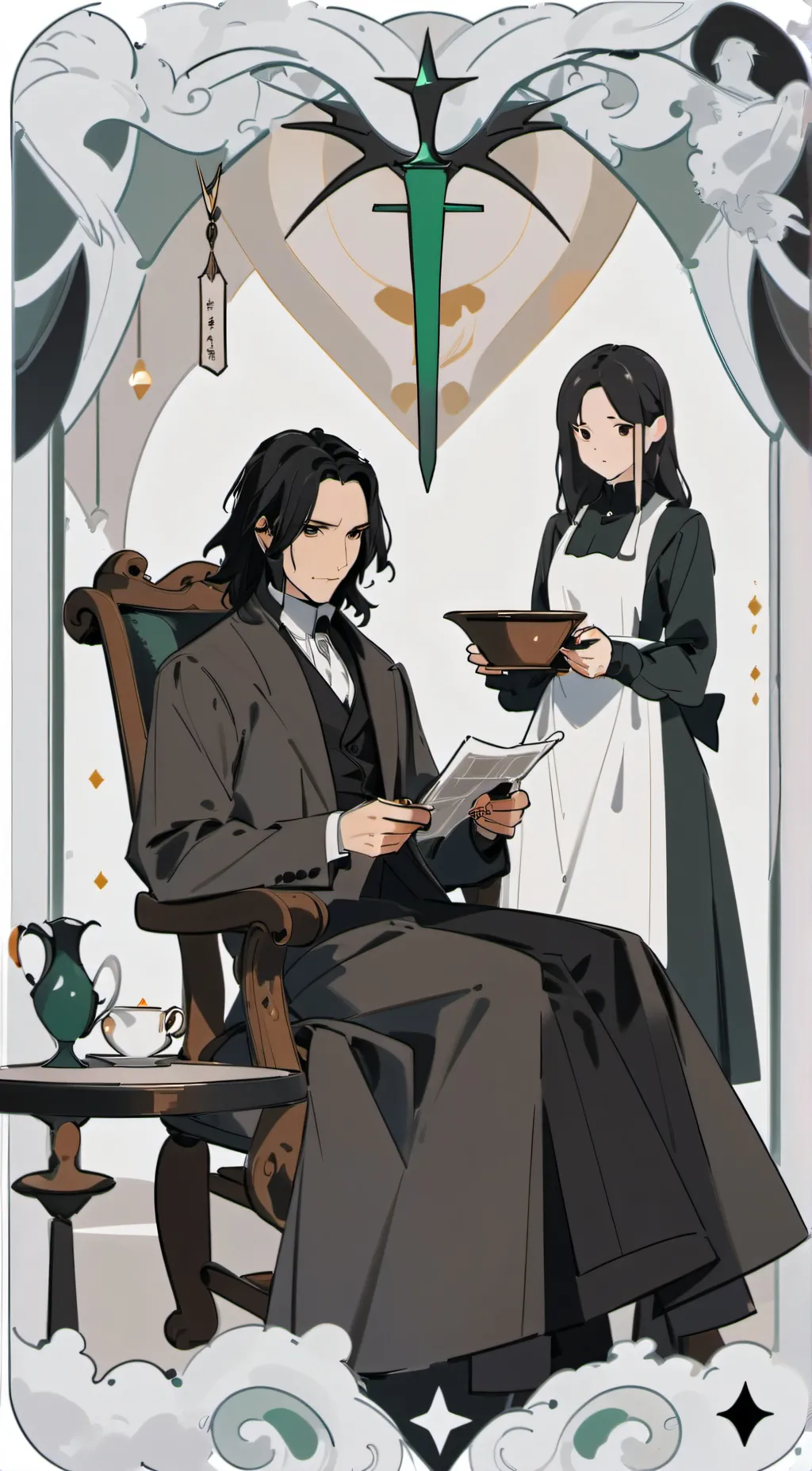 ai character: Severus Snape background