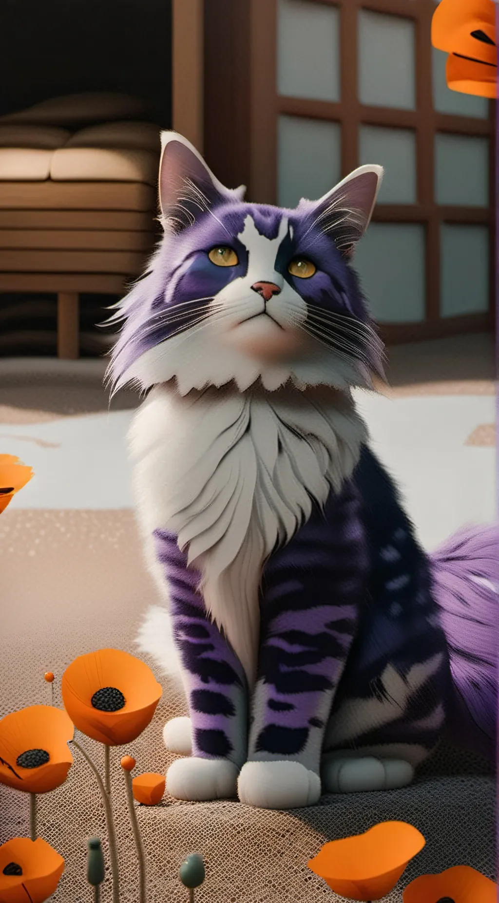 ai character: CatNap background