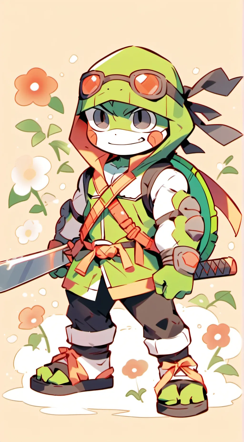 ai character: mikey  background