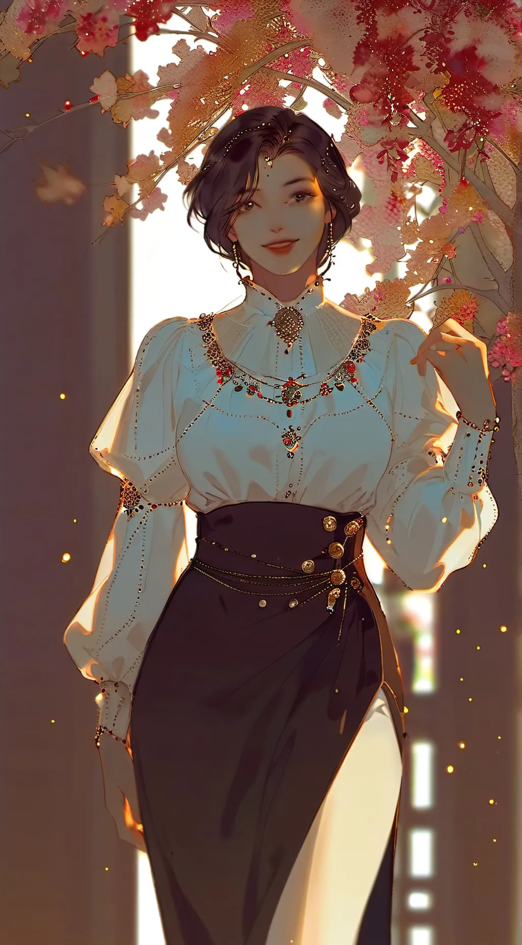 ai character: Sera  background