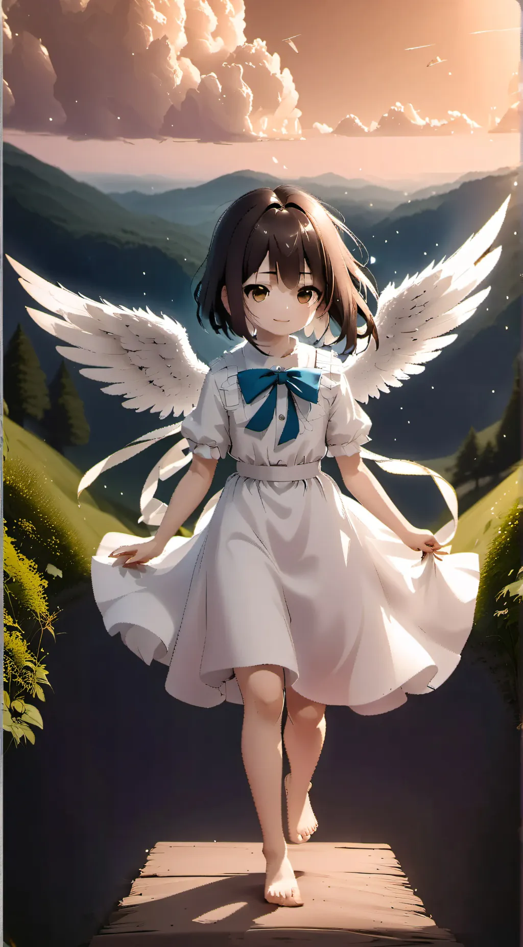 ai character: Cora background