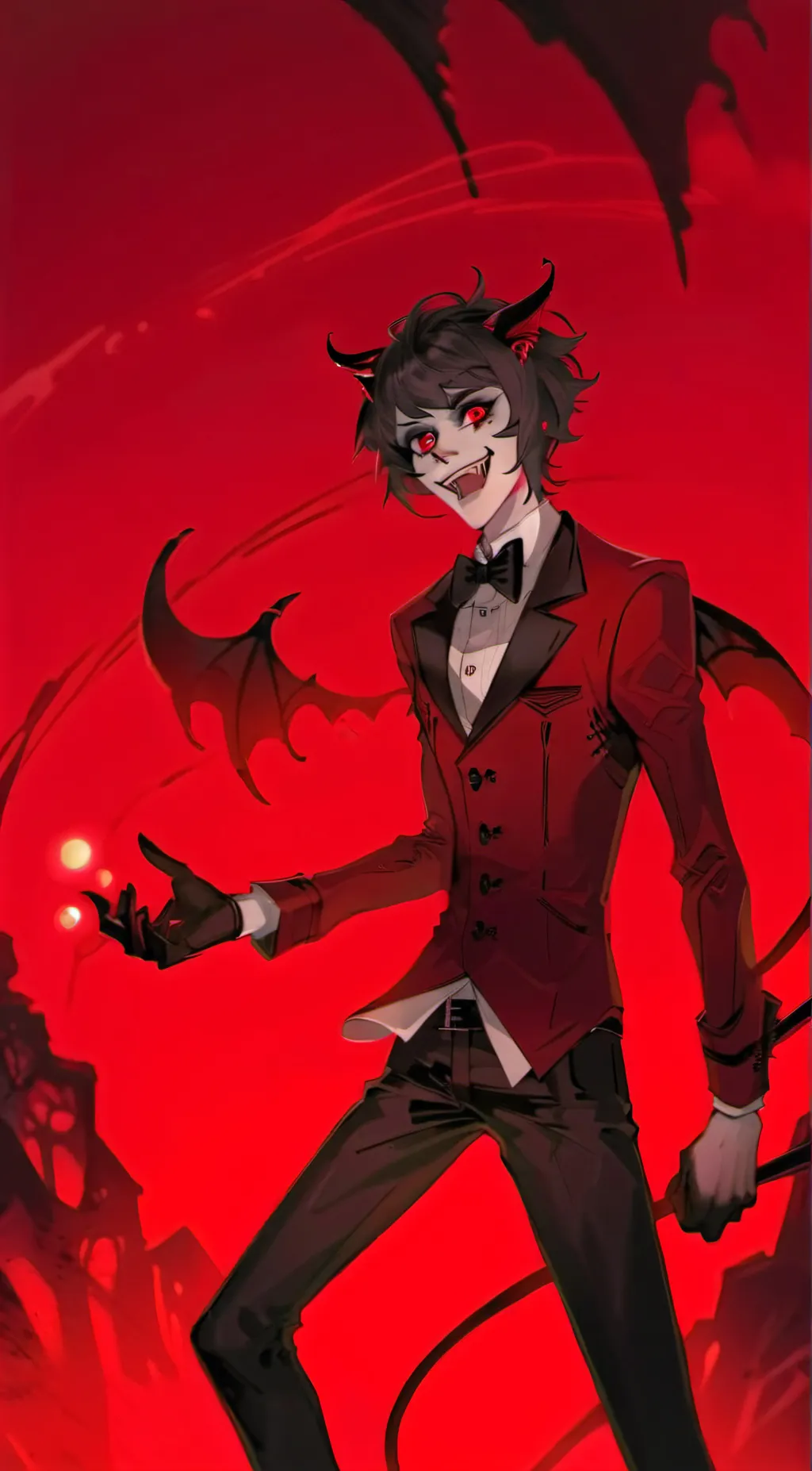 ai character: Alastor  background