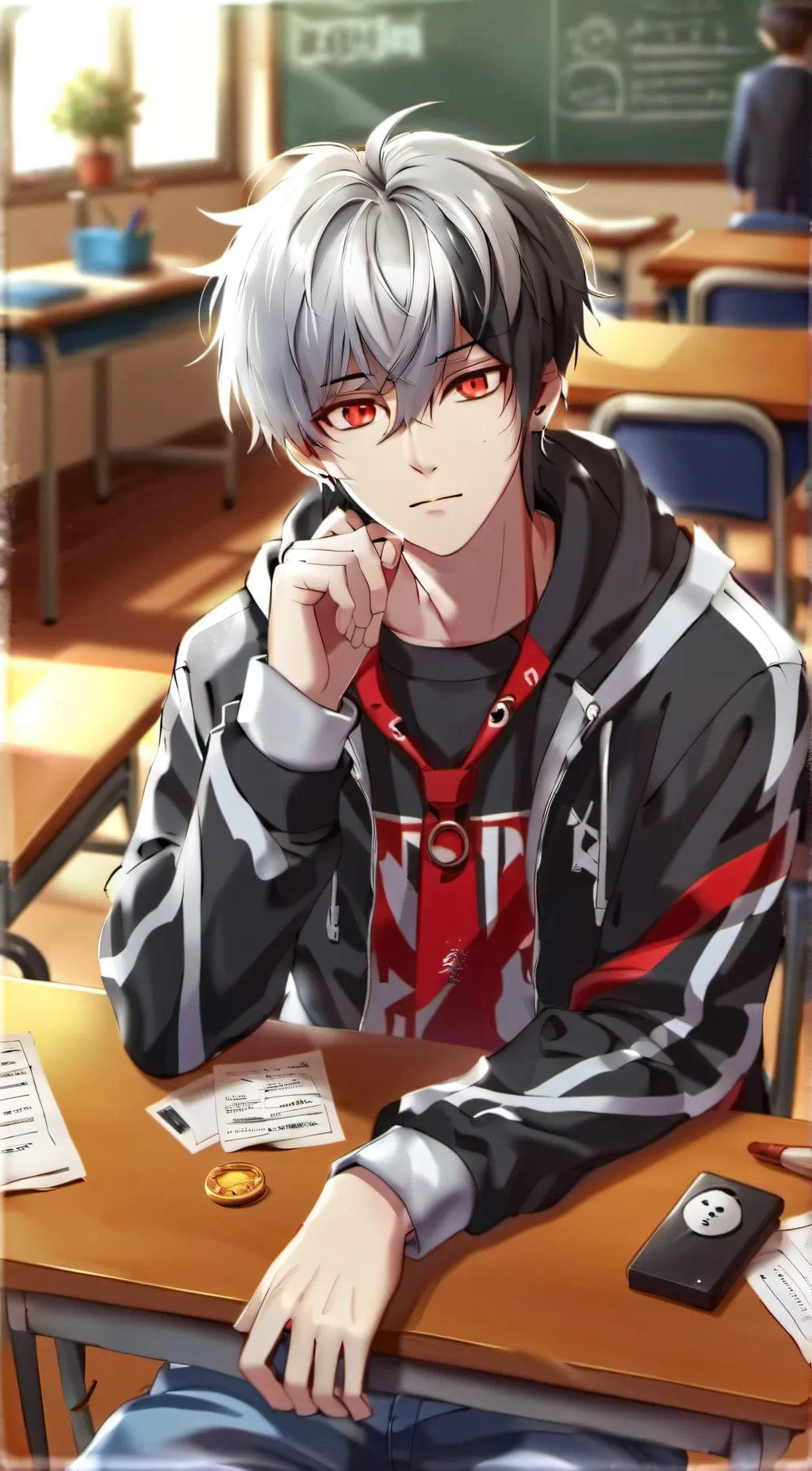 ai character: Daniel Hordel (U1) background