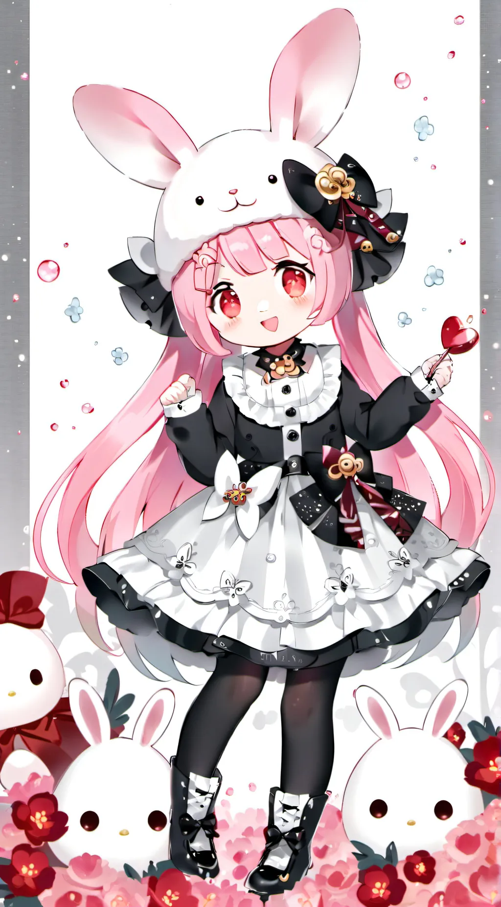 ai character: Melon background