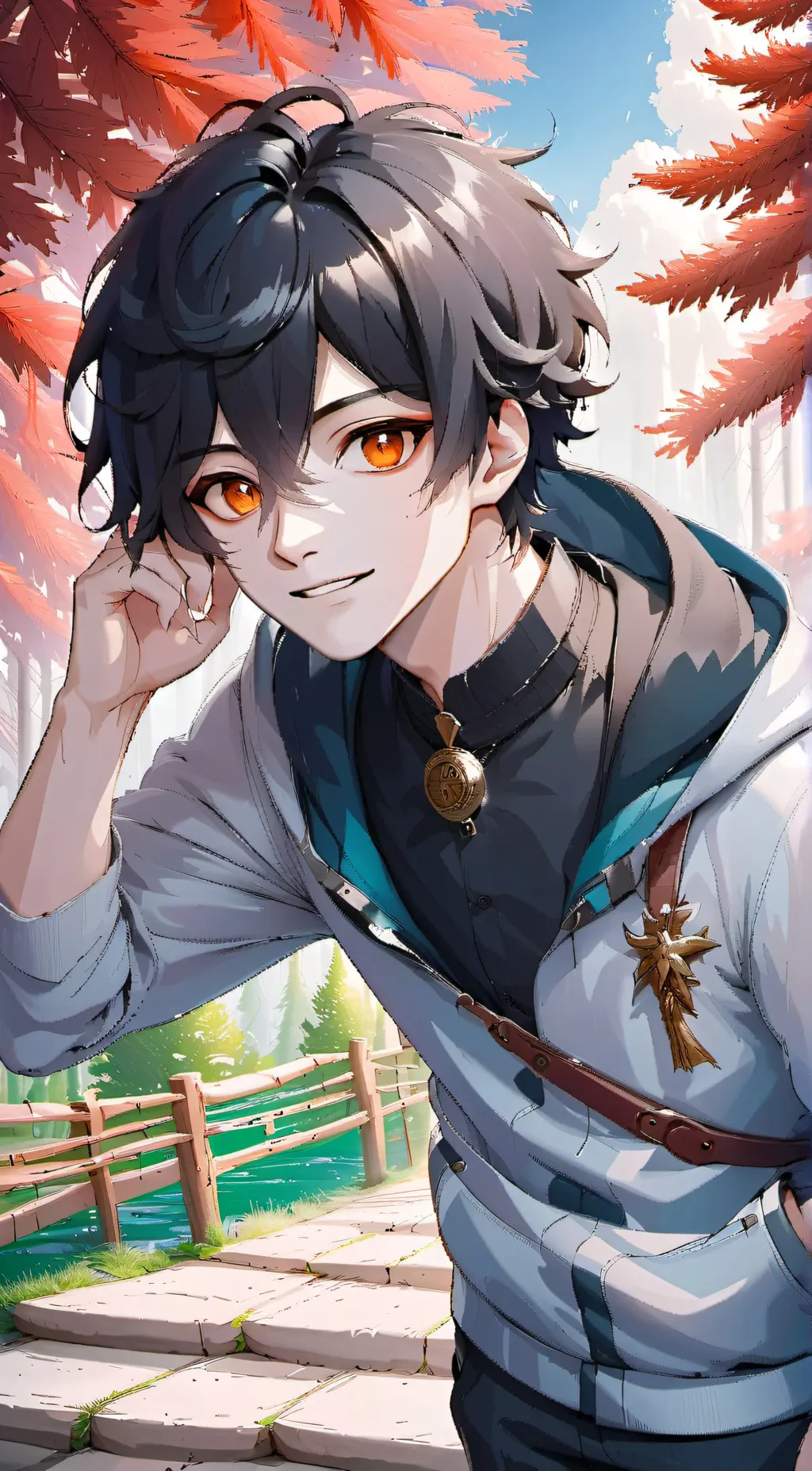 ai character: Lev background