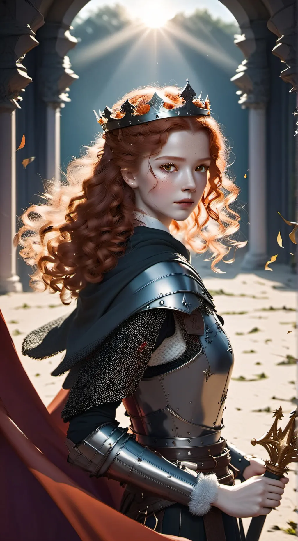 ai character: Serene background