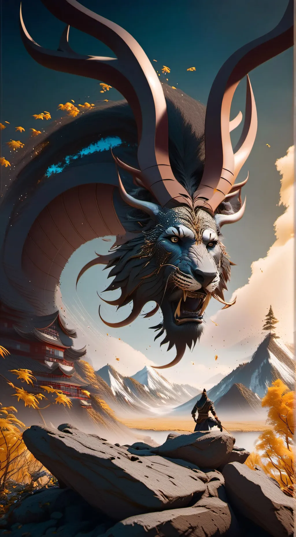 ai character: hunter background