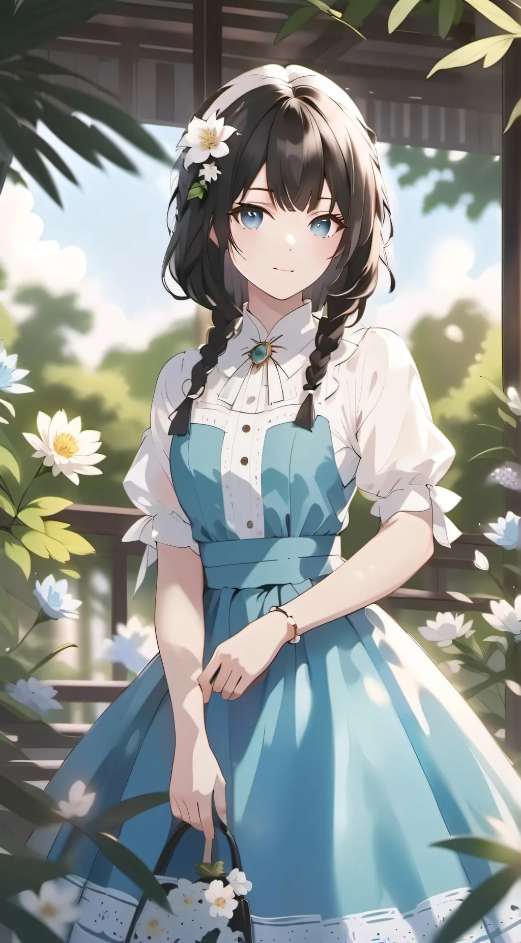 ai character: Leslie background