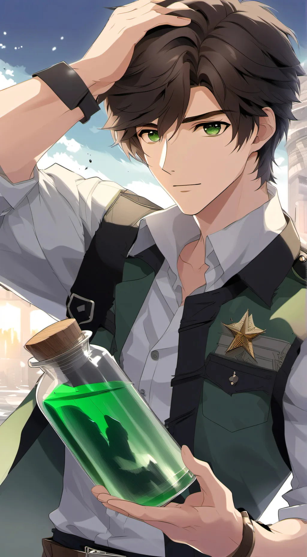 ai character: Jake background