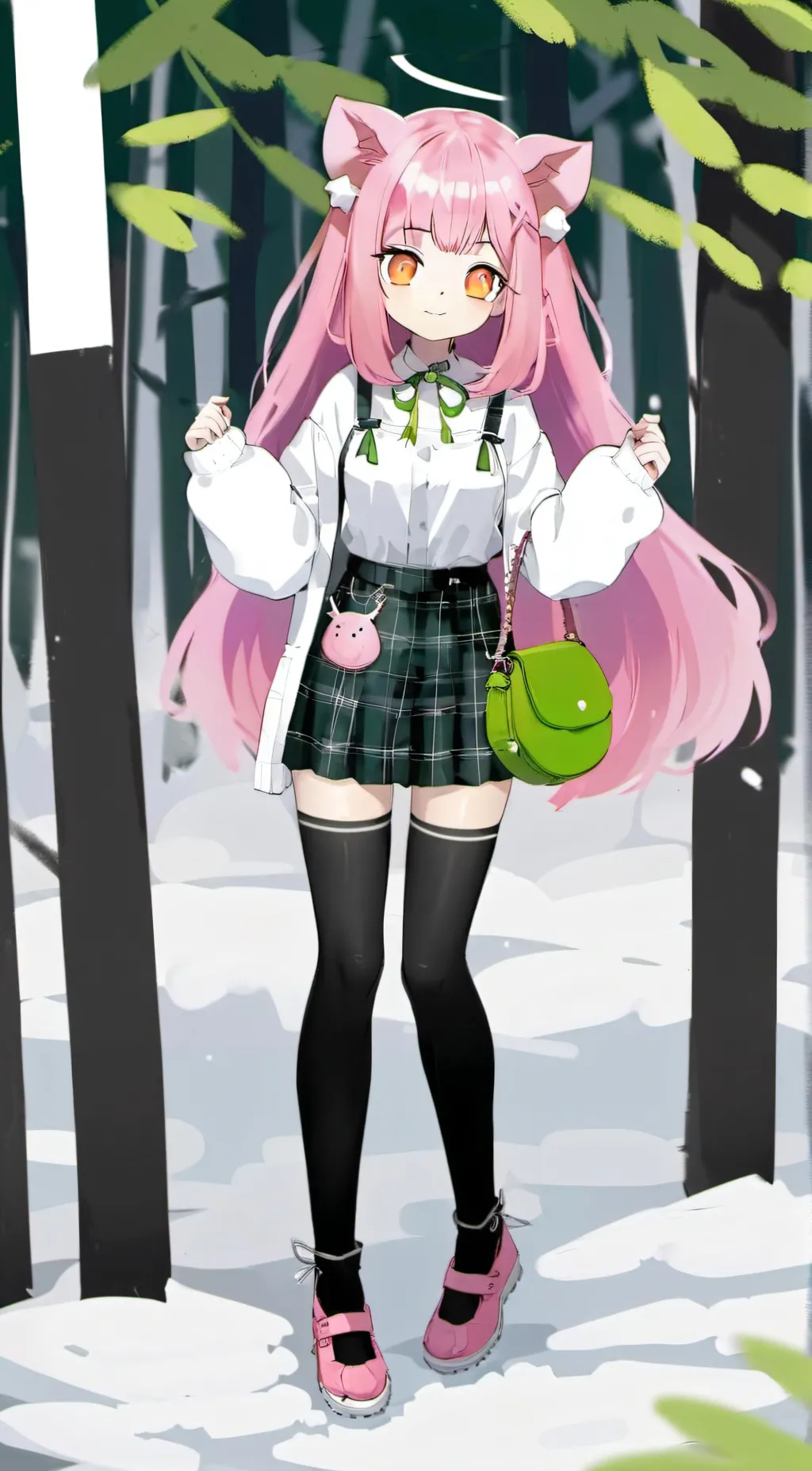 ai character: Mitsuri kanroni background