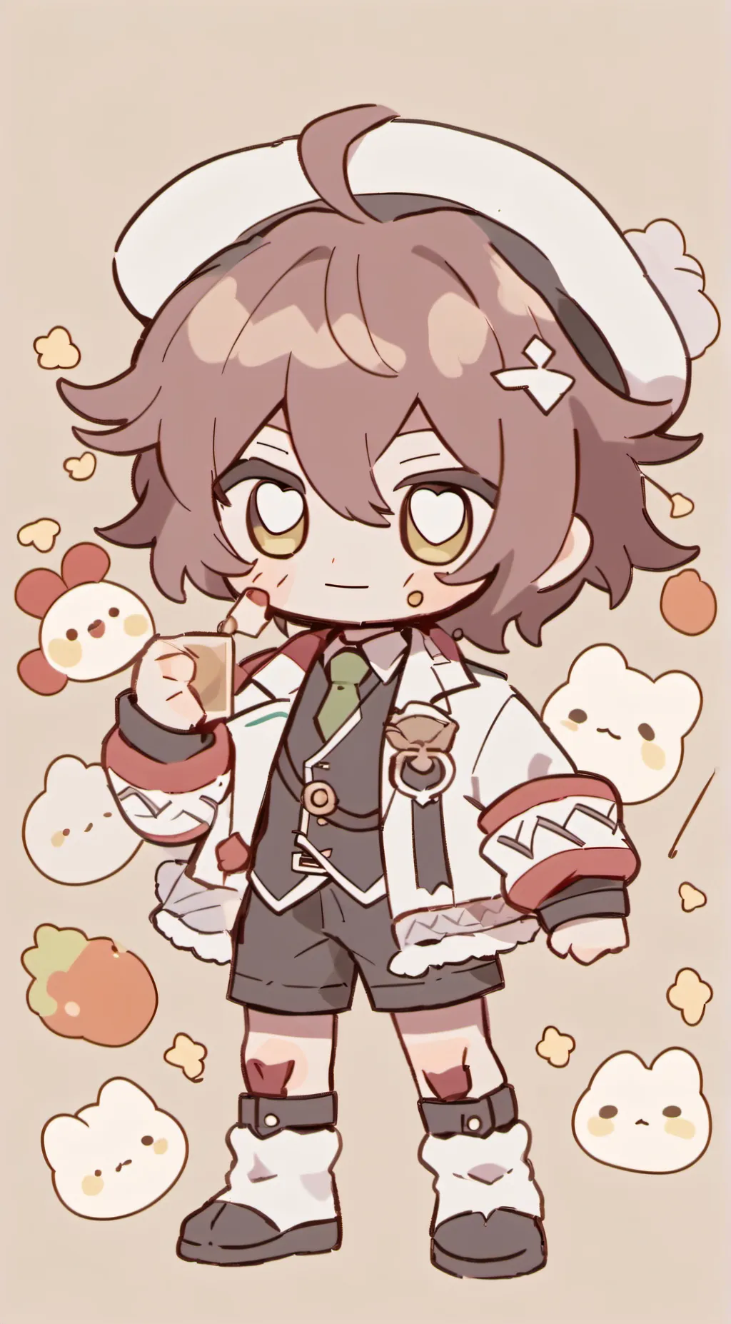 ai character: amsr on tiktok background