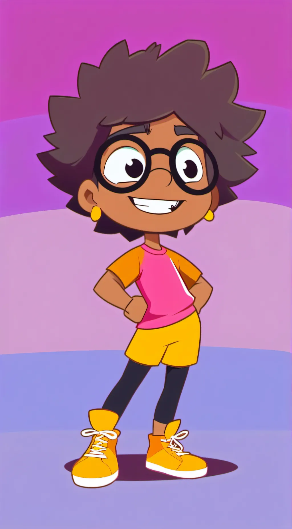 ai character: loni loud background