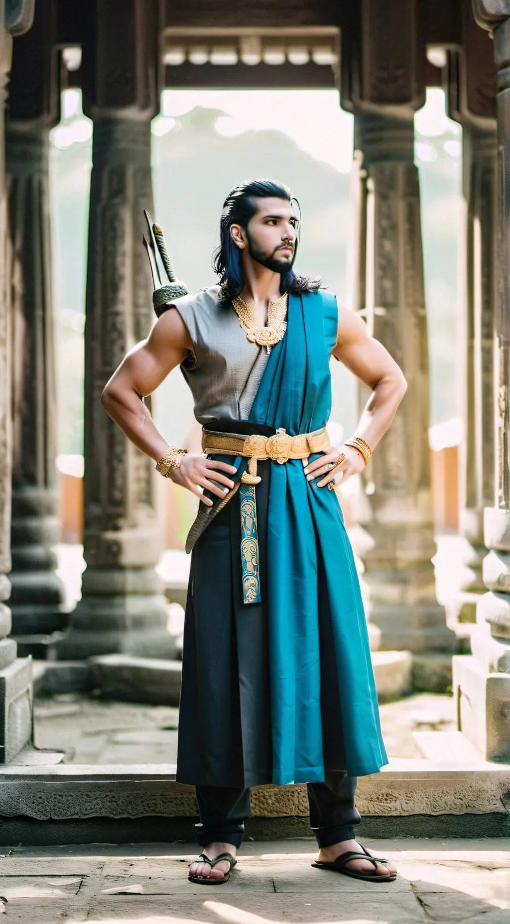 ai character: Dhruv background