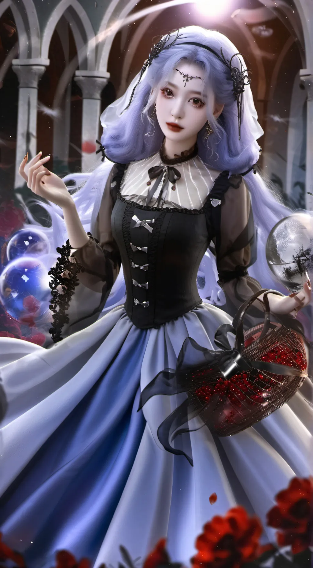 ai character: death wolf background