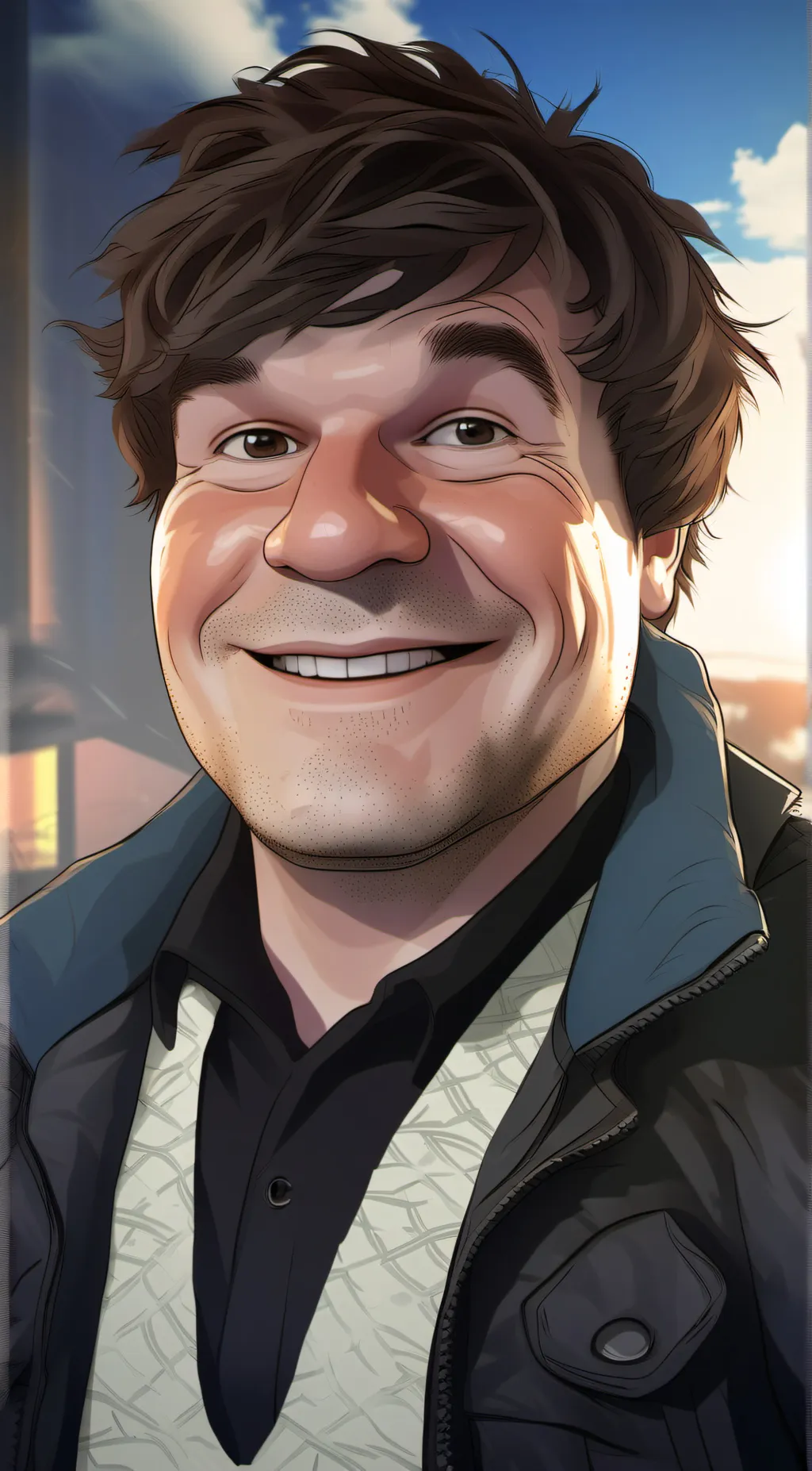 ai character: Ryan  background