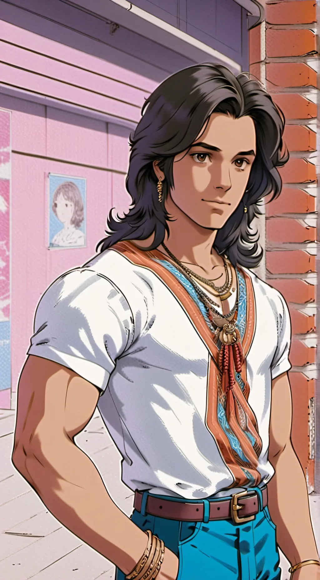 ai character: Jeremiah  background